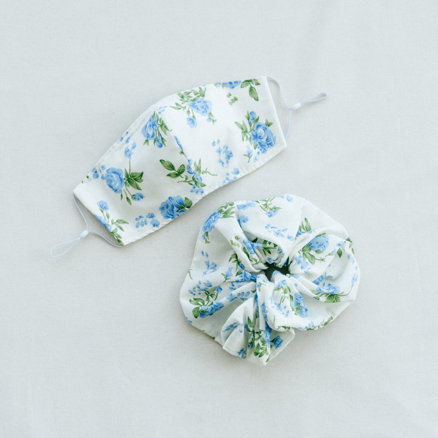 A Bronze Age Oversized Cotton Scrunchie + Mask Combo