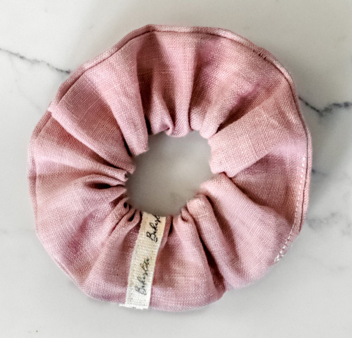 Bakerlita Pastel Pink Scrunchie