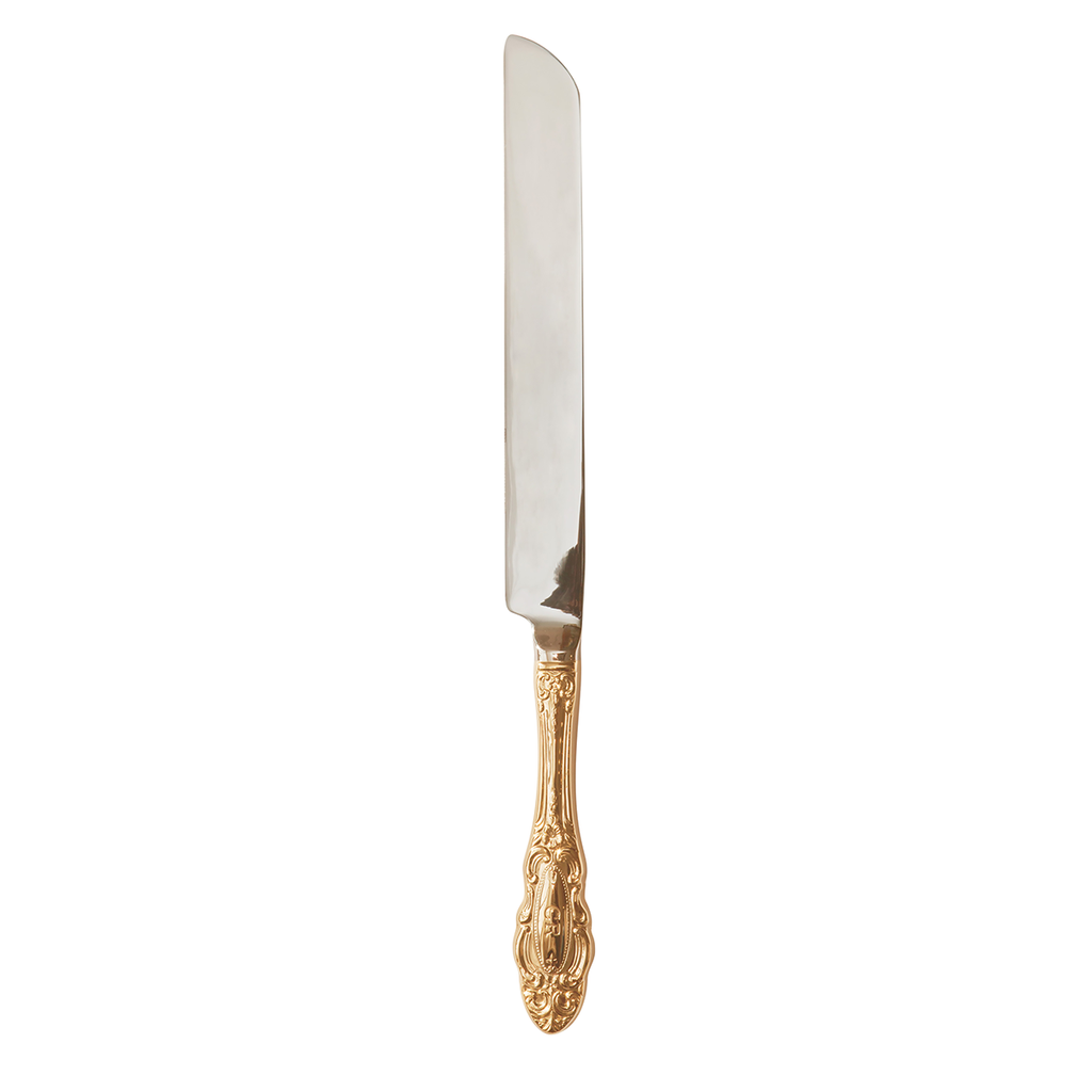 Cristina Re Vintage Gold Cake Knife