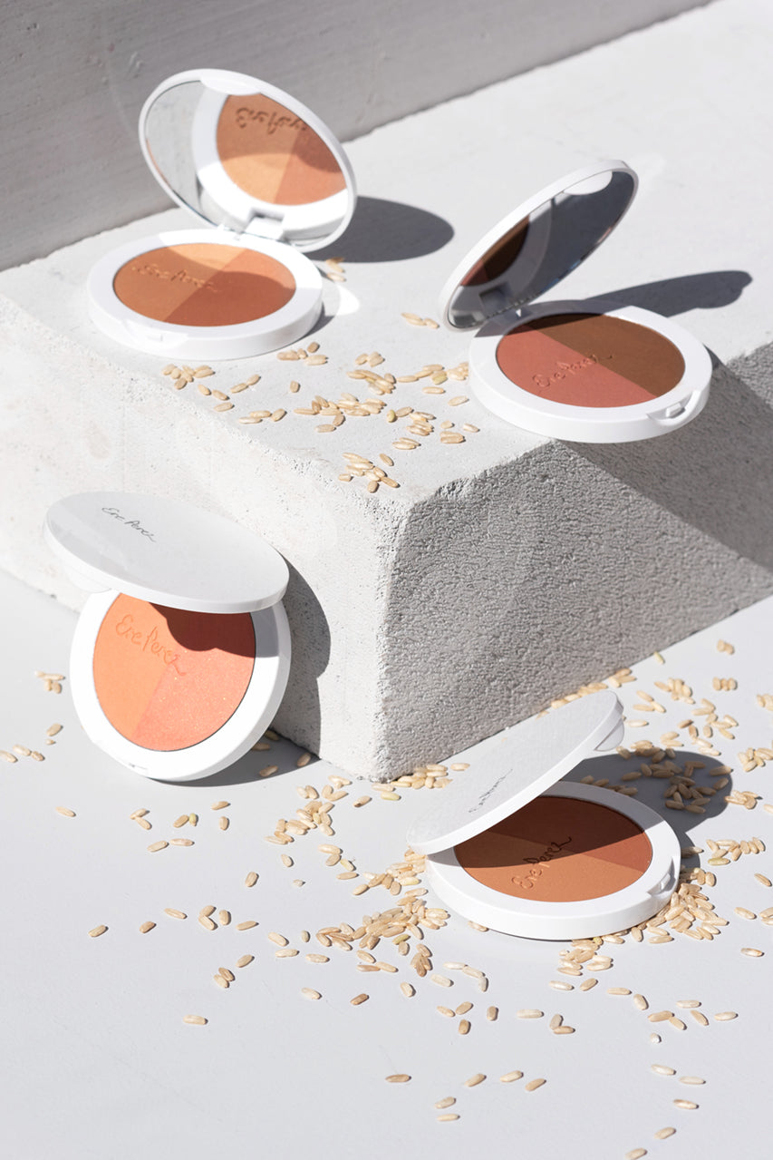 Ere Perez Rice Powder Blush & Bronzer - Roma