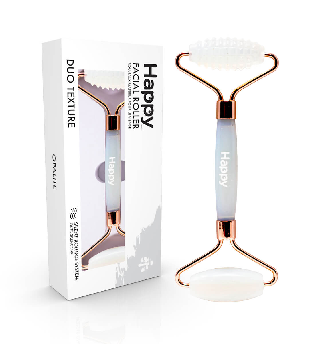 Happy Duo Texture Facial Roller ~ Opalite