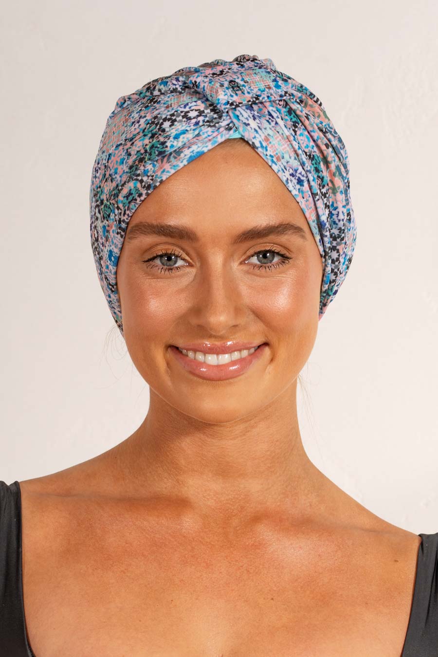 LOUVELLE Amelie Shower Cap Pastel Geo