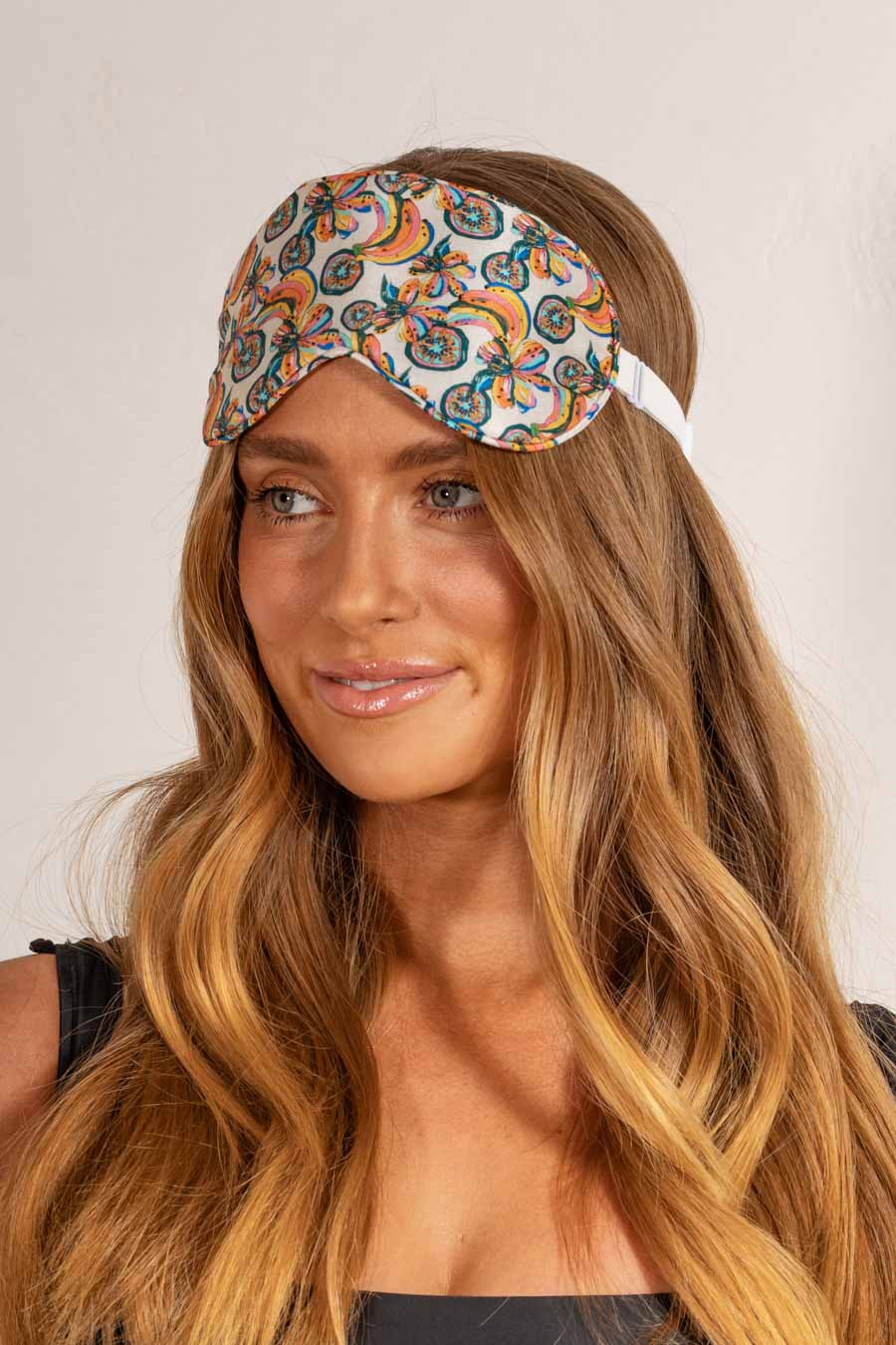 LOUVELLE Chloe Eye Mask in Tutti Frutti