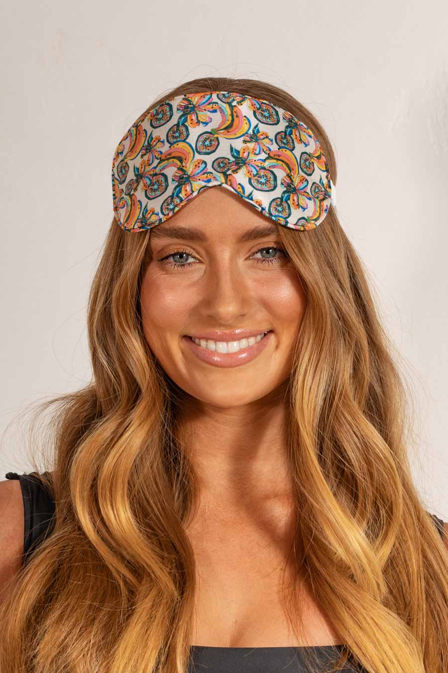 LOUVELLE Chloe Eye Mask in Tutti Frutti