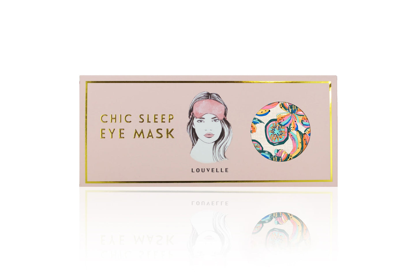 LOUVELLE Chloe Eye Mask in Tutti Frutti