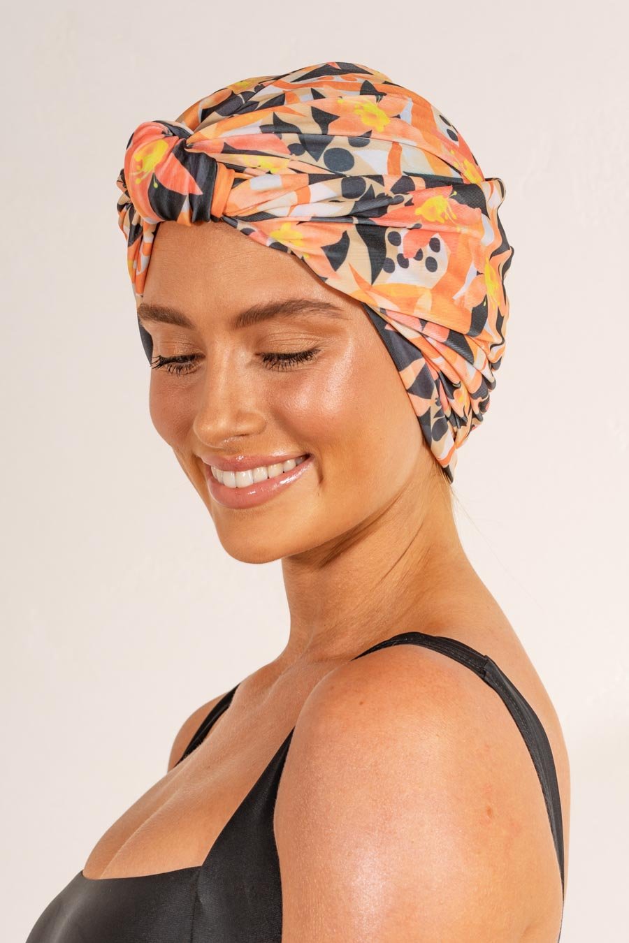 LOUVELLE Dahlia Shower Cap Sunkissed Lily