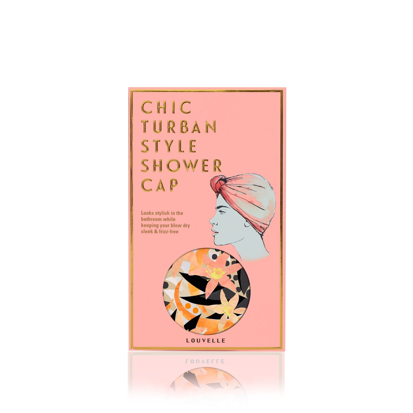 LOUVELLE Dahlia Shower Cap Sunkissed Lily