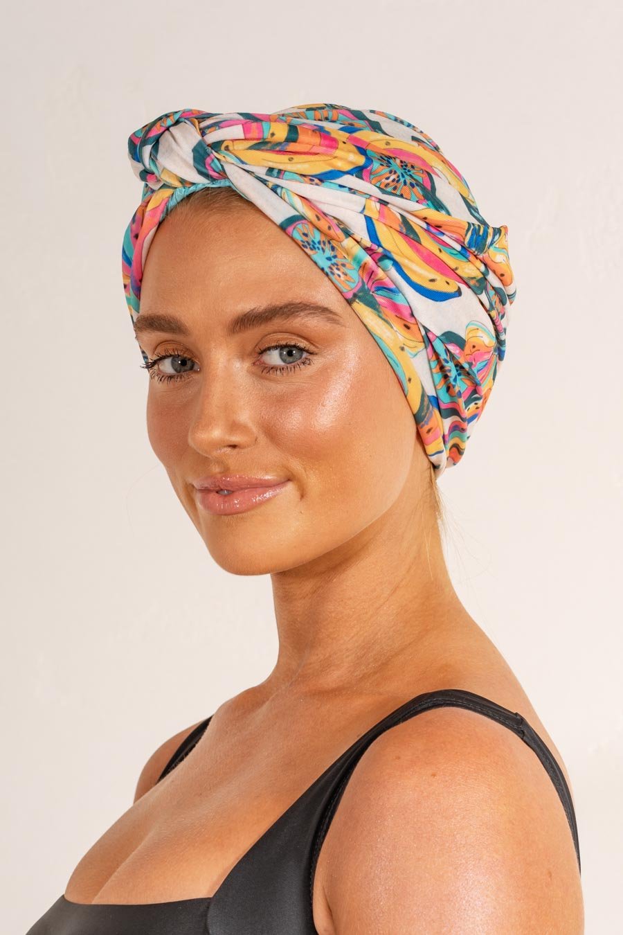 LOUVELLE Dahlia Shower Cap Tutti Frutti