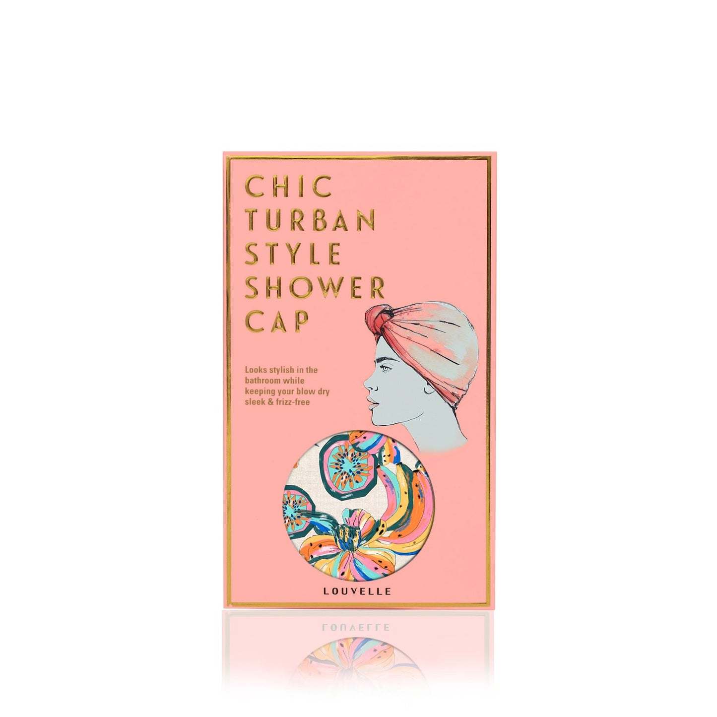 LOUVELLE Dahlia Shower Cap Tutti Frutti