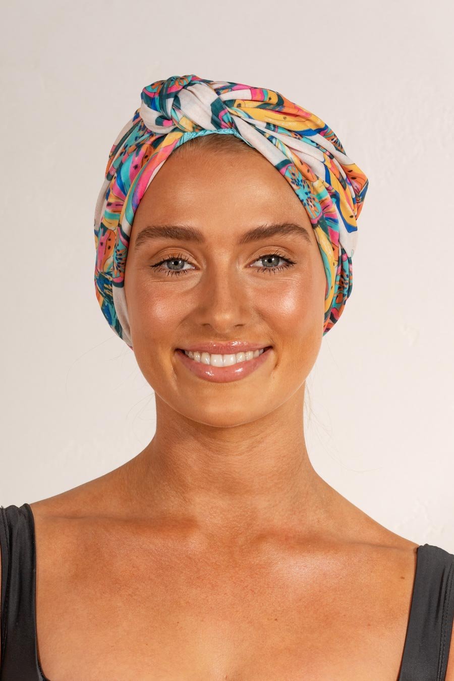 LOUVELLE Dahlia Shower Cap Tutti Frutti