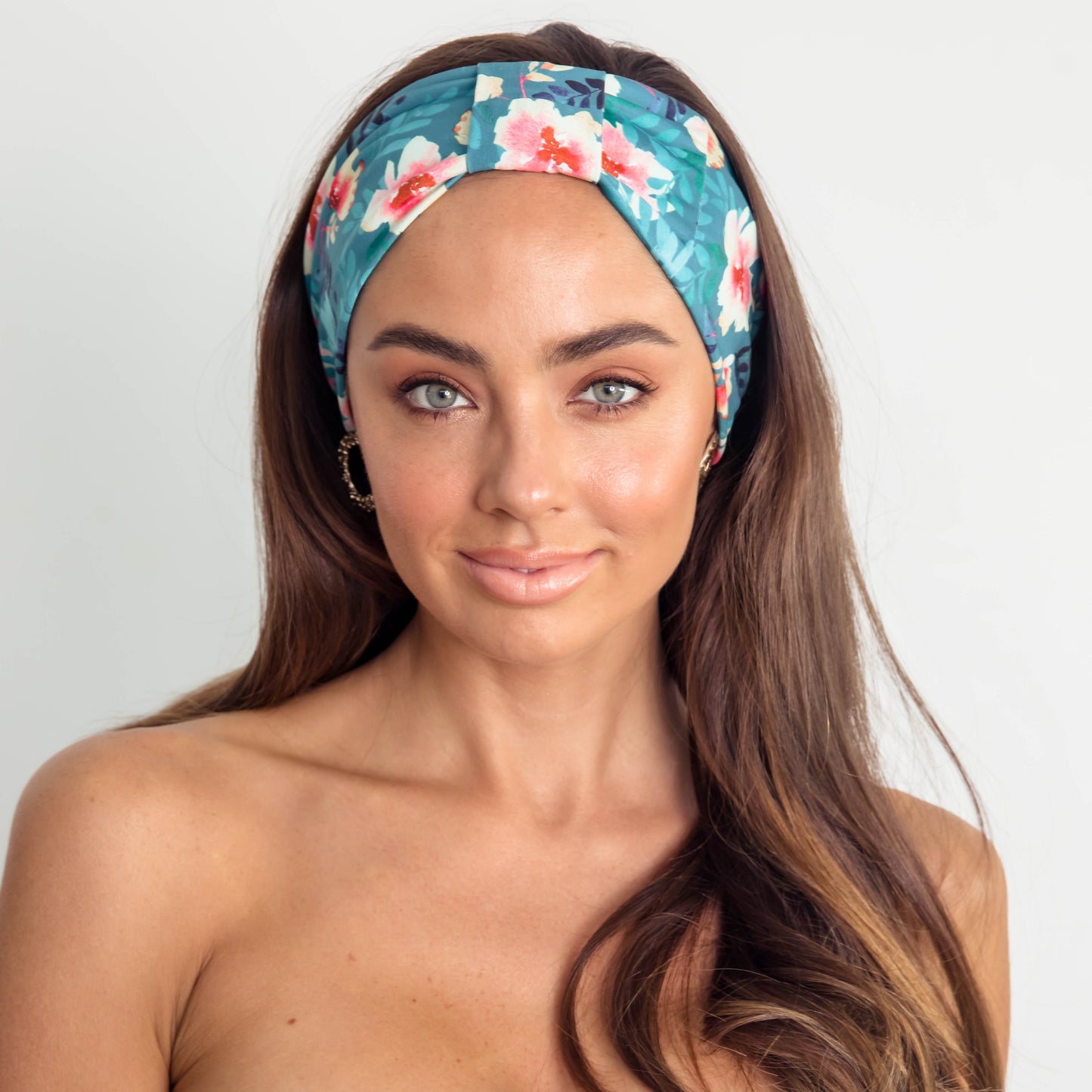 LOUVELLE Seraphine Headband Poolside Peony