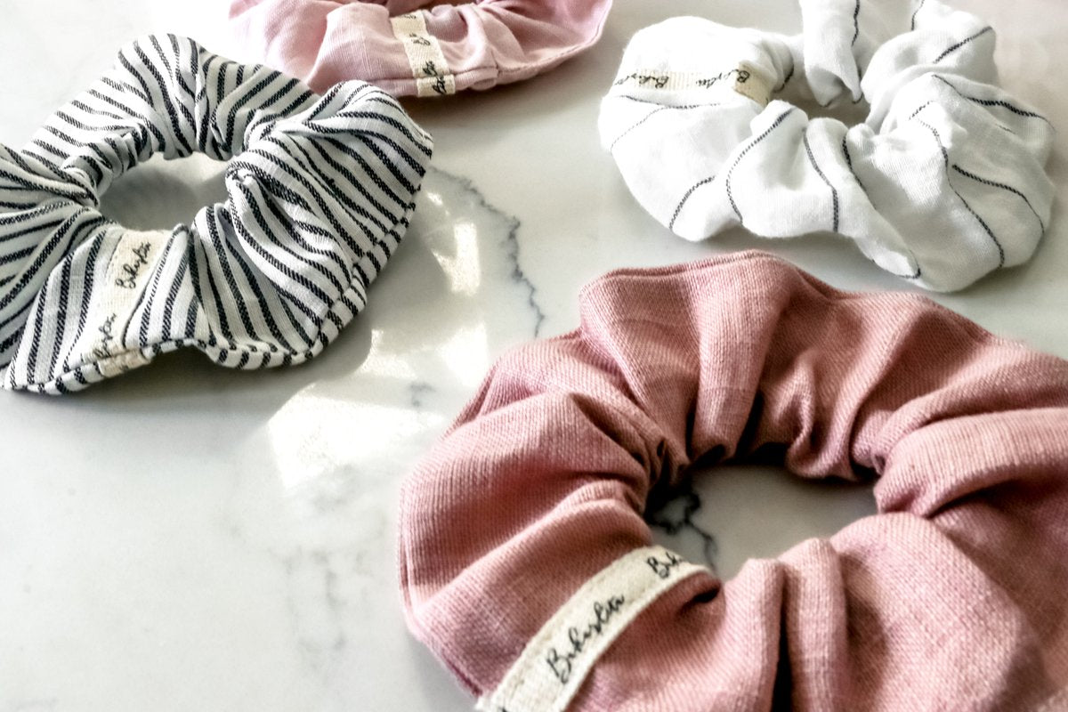 Bakerlita Pastel Pink Scrunchie