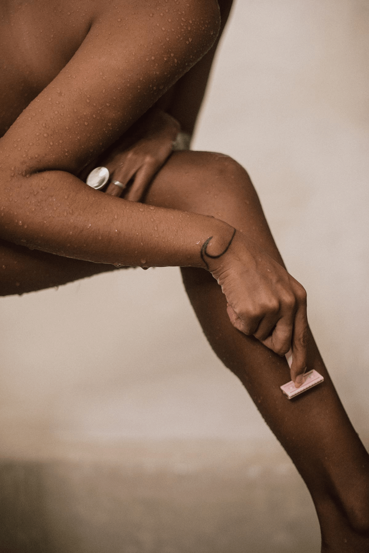 WELL KEPT Safety Razor ~ Dusty Rose